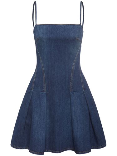 Denim Mini Dress - ALEXANDER MCQUEEN - Modalova