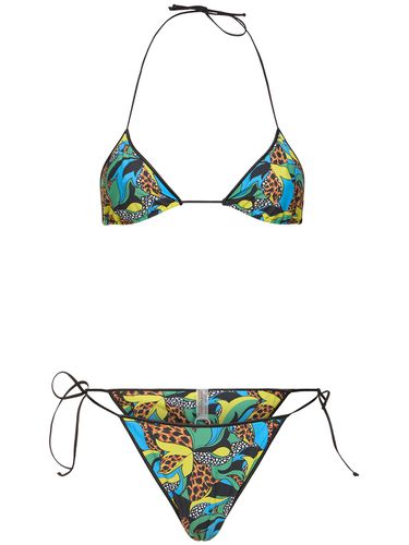 Bikini Triangular Estampado - REINA OLGA - Modalova