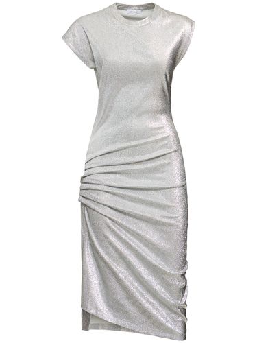 Vestido Midi De Jersey De Lurex Stretch - RABANNE - Modalova