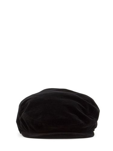 Coppola Cotton Velvet Hat - DOLCE & GABBANA - Modalova