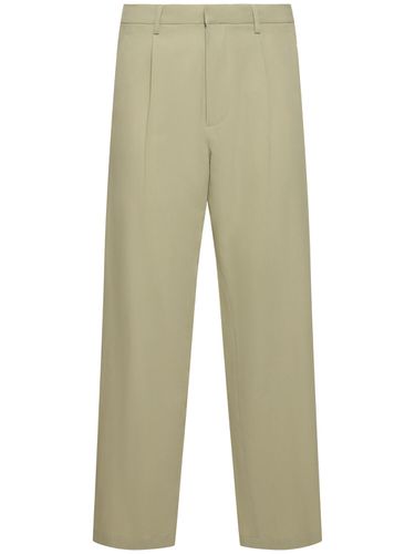 Cotton & Silk Viyella Relaxed Fit Pants - AURALEE - Modalova