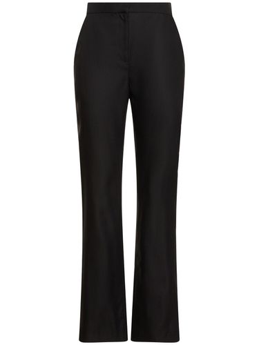 Kallisto High Rise Wool Straight Pants - LOULOU STUDIO - Modalova