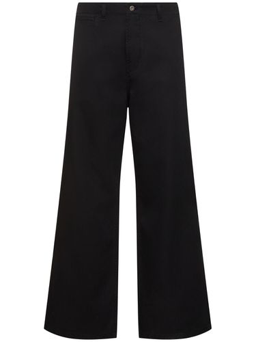 Cotton Chino Pants - BURBERRY - Modalova