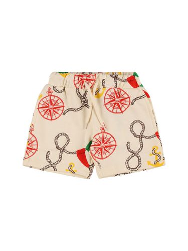 Shorts Deportivos De Algodón Orgánico - MINI RODINI - Modalova