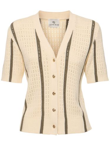 Camryn Cotton & Viscose Cardigan - ANINE BING - Modalova