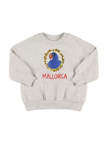 Sudadera De Algodón Orgánico Bordada - MINI RODINI - Modalova