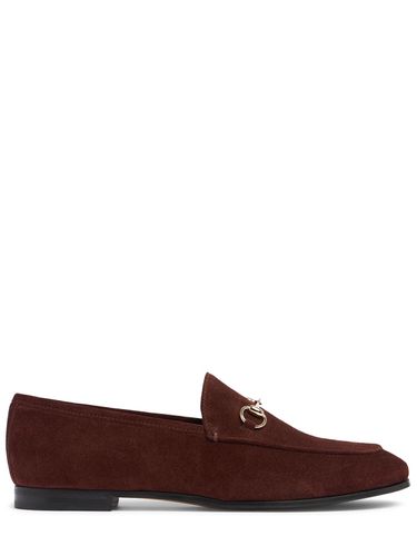 Mm Hohe Wildlederloafer „jordaan“ - GUCCI - Modalova