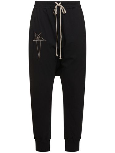 Pantalones Deportivos De Jersey Con Logo - RICK OWENS - Modalova