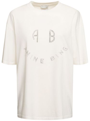 Camiseta De Algodón Jersey - ANINE BING - Modalova