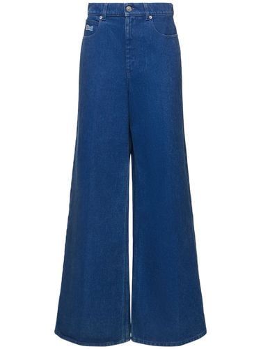 Denim-jeans Mit Weitem Bein Und Mittelhohem Bund - MARNI - Modalova