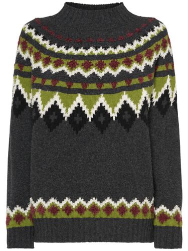 Orario Jacquard Wool Sweater - WEEKEND MAX MARA - Modalova