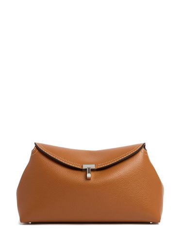 Pochette T-lock In Pelle Martellata - TOTEME - Modalova