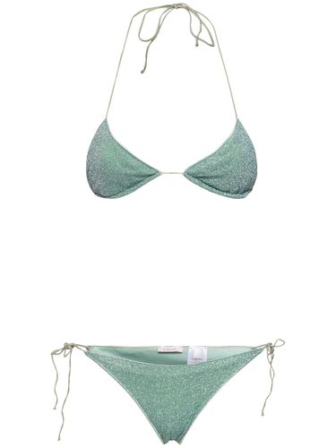 Bikini Triangular De Lúrex - OSÉREE SWIMWEAR - Modalova