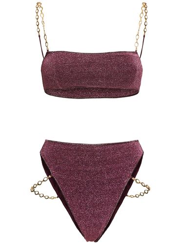 Lumiere Lurex Bikini W/chains - OSÉREE SWIMWEAR - Modalova