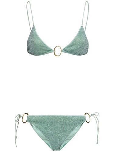 Bikini Triangular De Lúrex - OSÉREE SWIMWEAR - Modalova