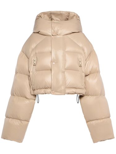 Piumino Cropped Puffer Kaban Con Cappuccio - DSQUARED2 - Modalova