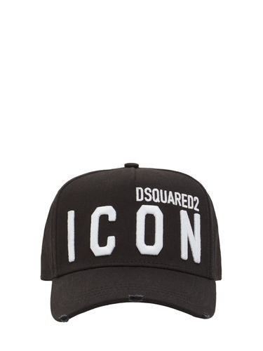 Baseballkappe Mit Druck „be Icon“ - DSQUARED2 - Modalova