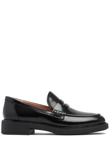 Mm Hohe Loafer Aus Leder „harris“ - GIANVITO ROSSI - Modalova