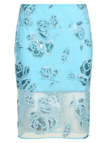 Dula Beaded Midi Pencil Skirt - ROTATE - Modalova