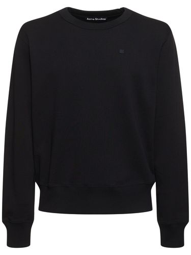 Sweatshirt Mit Rundhalsausschnitt „fairah X M“ - ACNE STUDIOS - Modalova