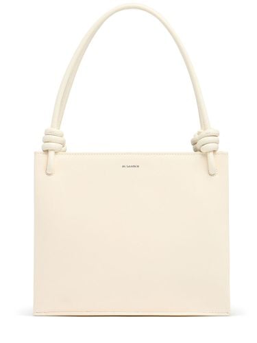 Medium Giro Leather Shoulder Leather Bag - JIL SANDER - Modalova