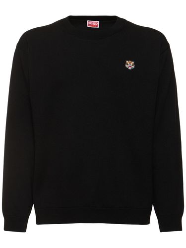 Rws Lucky Tiger Wool Sweater - KENZO PARIS - Modalova