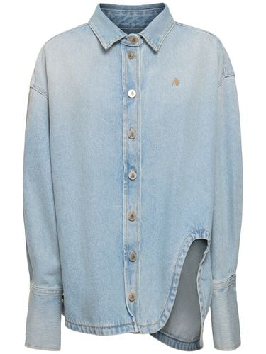 Hemdjacke Aus Denim - THE ATTICO - Modalova