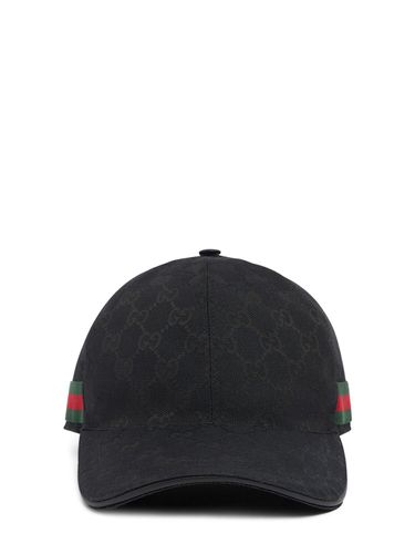 Baseballkappe Aus Canvas Mit Logo "gg Supreme" - GUCCI - Modalova