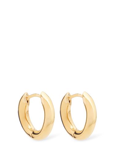 Curved Chunky Hoop Earrings - OTIUMBERG - Modalova