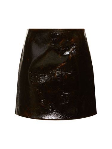 Beta Coated Wool Mini Skirt - SPORTMAX - Modalova