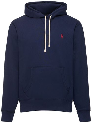 Cotton Blend Logo Hoodie - POLO RALPH LAUREN - Modalova