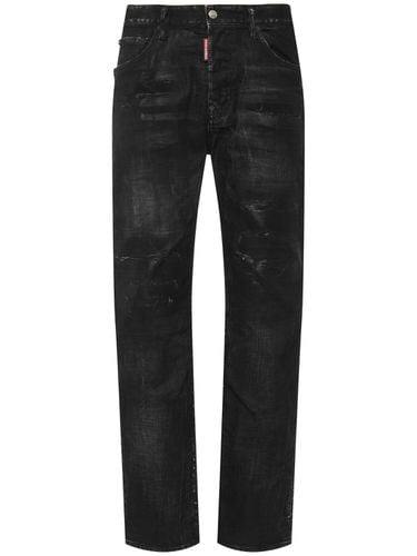 Stretch Cotton Jeans - DSQUARED2 - Modalova