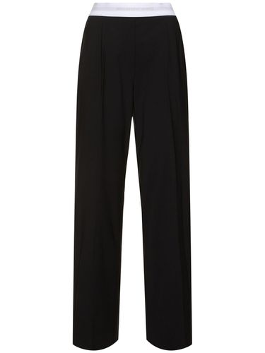 Hochtaillierte Hose Aus Wolle - ALEXANDER WANG - Modalova