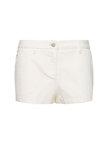 Kate Cotton Denim Mini Shorts - THE FRANKIE SHOP - Modalova