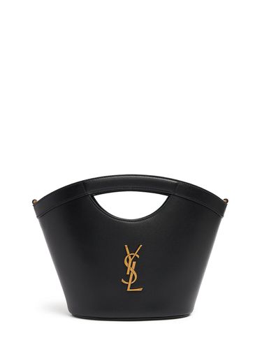 Bolso Tote Mini Celia De Piel - SAINT LAURENT - Modalova