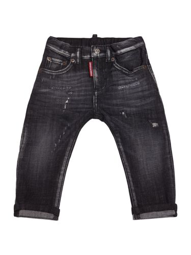 Jeans De Denim De Algodón Stretch - DSQUARED2 - Modalova