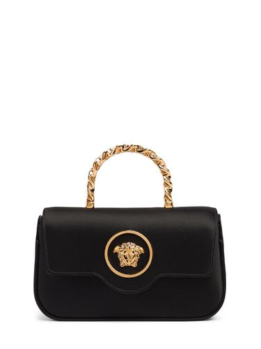 Borsa Mini La Medusa In Raso - VERSACE - Modalova