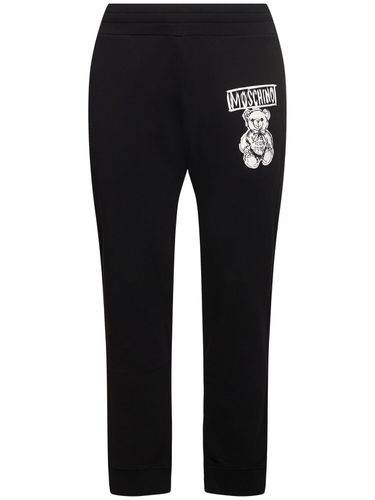 Pantalones Deportivos De Algodón - MOSCHINO - Modalova