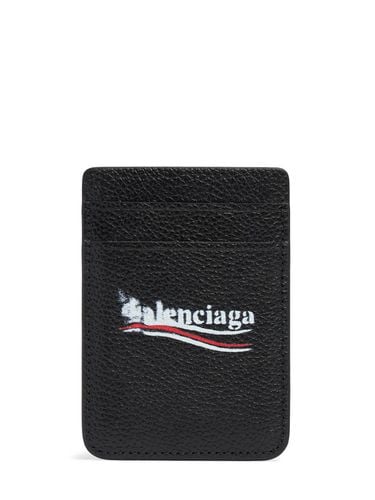 Tarjetero De Piel - BALENCIAGA - Modalova