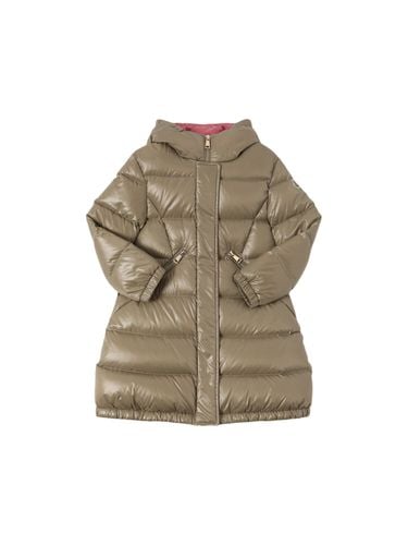 Chaqueta Larga De Plumas De Nylon - MONCLER - Modalova