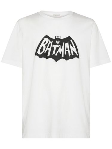 T-shirt Aus Baumwolljersey „batman“ - MONCLER - Modalova