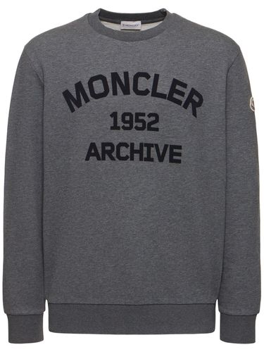 Sudadera De Algodón - MONCLER - Modalova