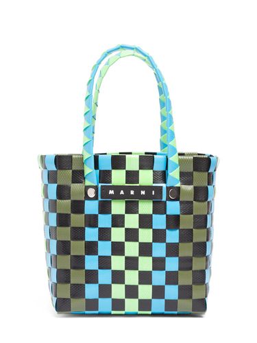 Bolso Bucket De Tejido Color Block - MARNI JUNIOR - Modalova