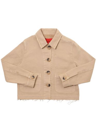 Chaqueta De Gabardina De Algodón - MAX&CO - Modalova