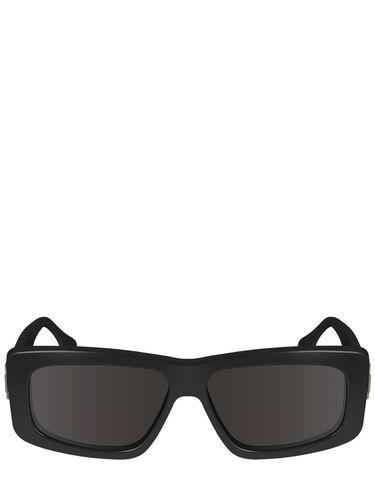 Sonnenbrille Aus Acetat Mit Kette „vb“ - VICTORIA BECKHAM - Modalova