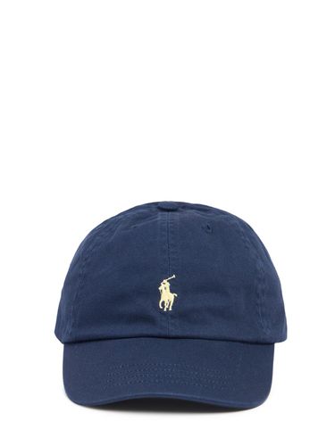 Gorra De Baseball De Gabardina De Algodón - POLO RALPH LAUREN - Modalova