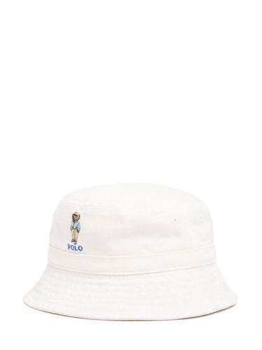 Gorro Pescador De Gabardina De Algodón - POLO RALPH LAUREN - Modalova