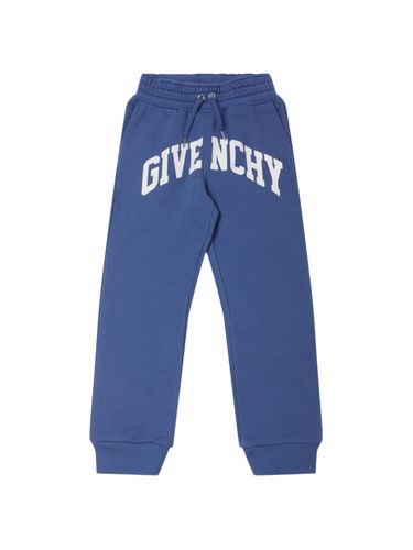 Pantalones Deportivos De Algodón Estampado - GIVENCHY - Modalova