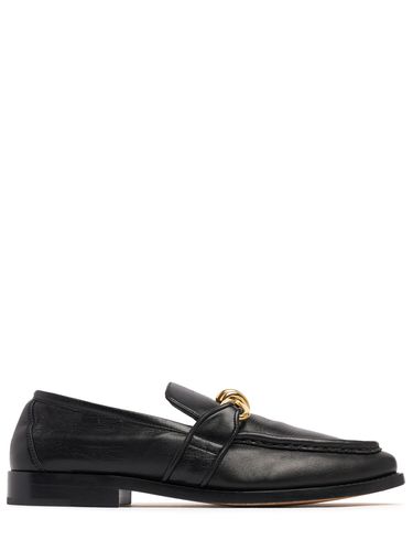 Mm Astaire Leather Loafers - BOTTEGA VENETA - Modalova