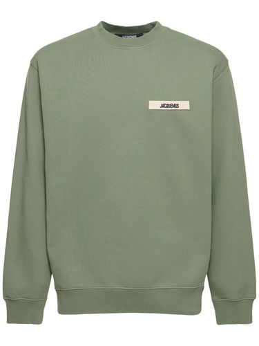 Le Cotton Gros Grain Sweatshirt - JACQUEMUS - Modalova